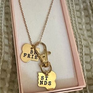 Gold Best Friends Necklace